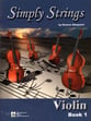 Simply Strings Violin string method book cover
